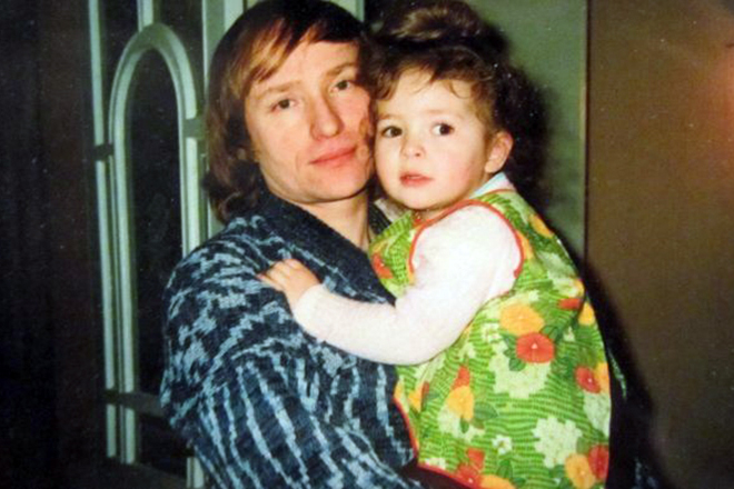 Владимир Мигуля с дочкой