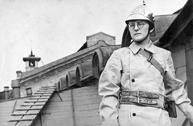 Дмитрий Шостакович в блокадном Ленинграде