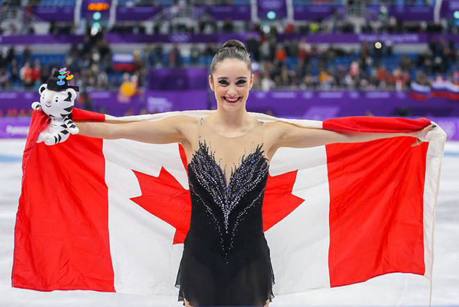 Кейтлин Осмонд на Олимпиаде 2018 года
