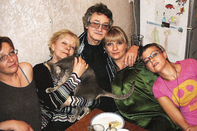 Игорь Старыгин и Мика Ардова с семьей