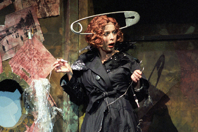 Анастасия Вертинская в спектакле «Имаго»