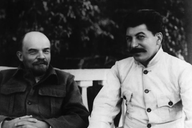 Владимир Ленин и Иосиф Сталин