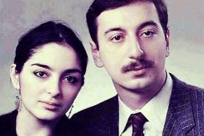 Мехрибан Алиева и Ильхам Алиев в молодости