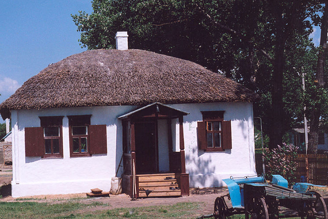 Дом, где родился Михаил Шолохов