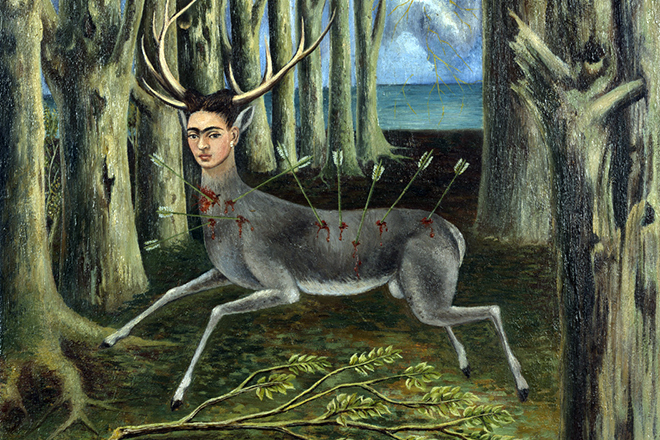 Картина Фриды Кало «Раненый олень»