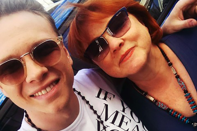 Данил Буранов и его мама