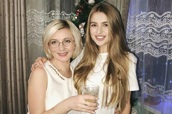 Снежана Янченко и ее мама