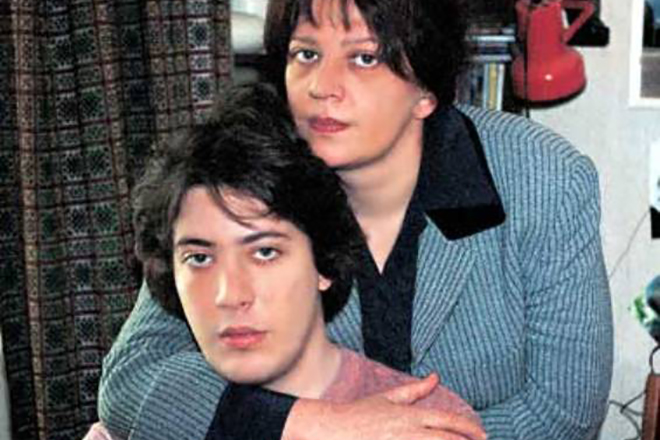 Артемий Лебедев с мамой Татьяной Толстой