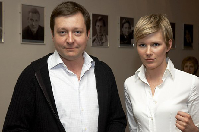 Петр Фадеев и его жена Александра