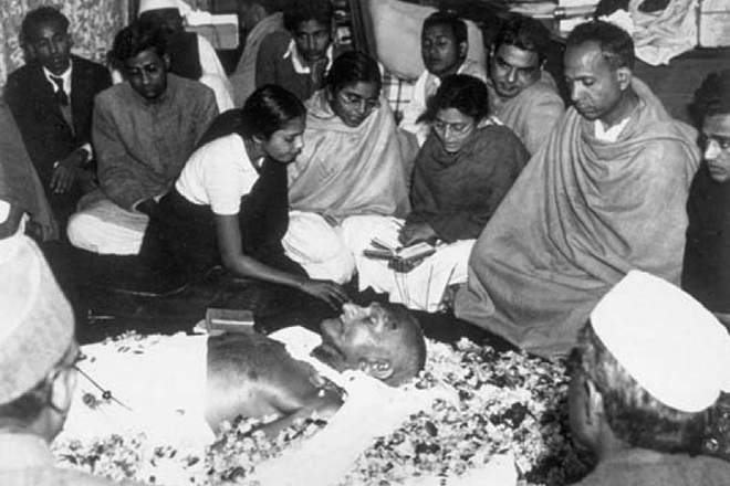 Похороны Махатмы Ганди