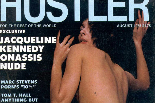 Жаклин Кеннеди на обложке журнала Hustler
