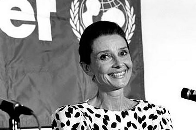 Одри Хепберн - посол ЮНИСЕФ