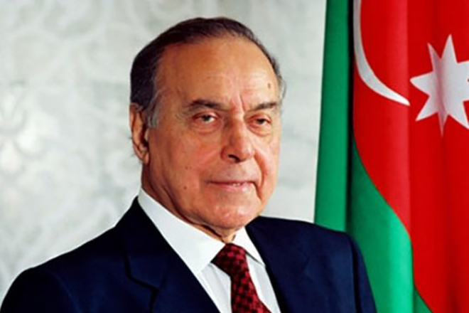 Президент Гейдар Алиев