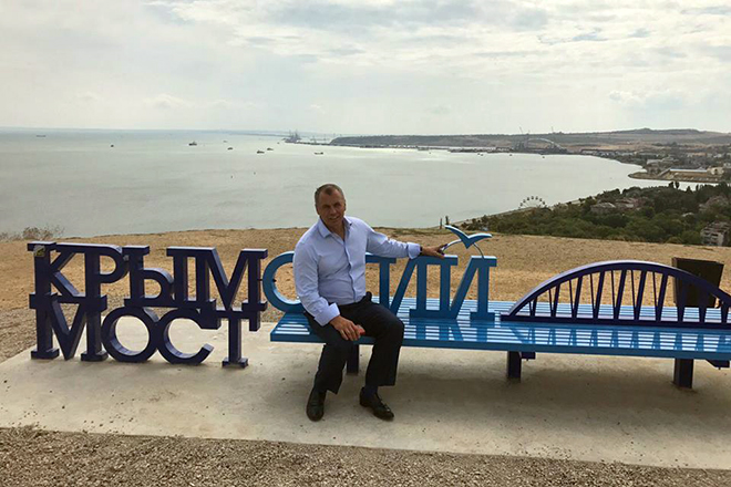 Владимир Константинов в Крыму