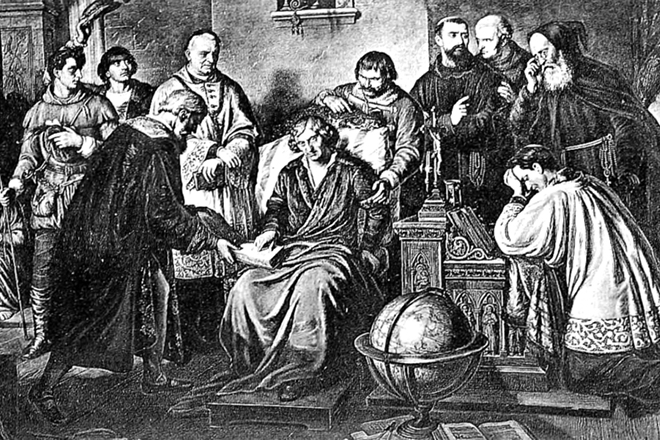 Николай Коперник в конце жизни