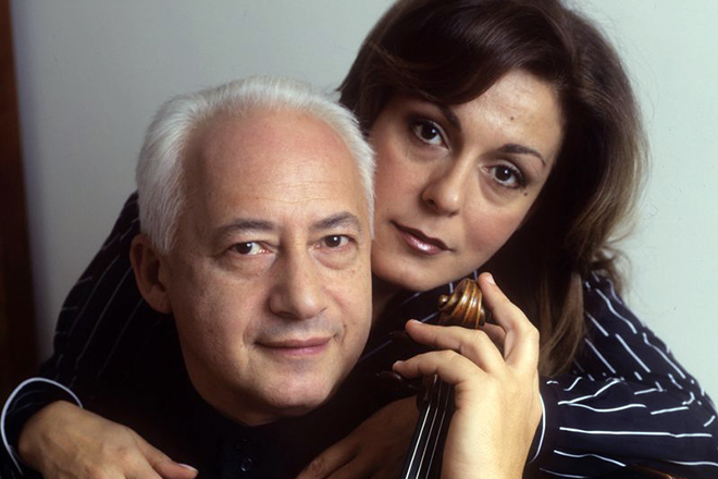 Владимир Спиваков с женой Сати
