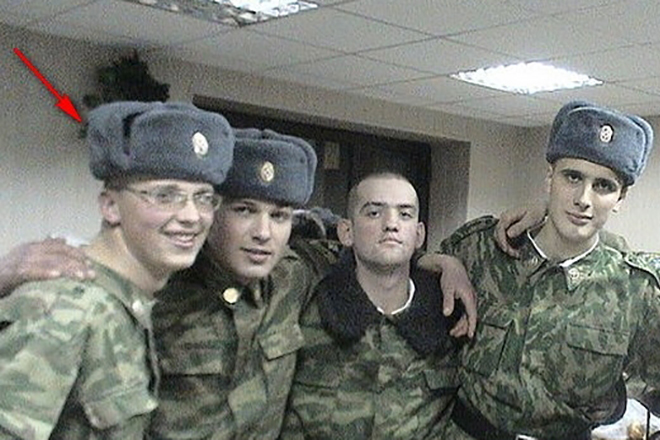 Егор Холявин в армии