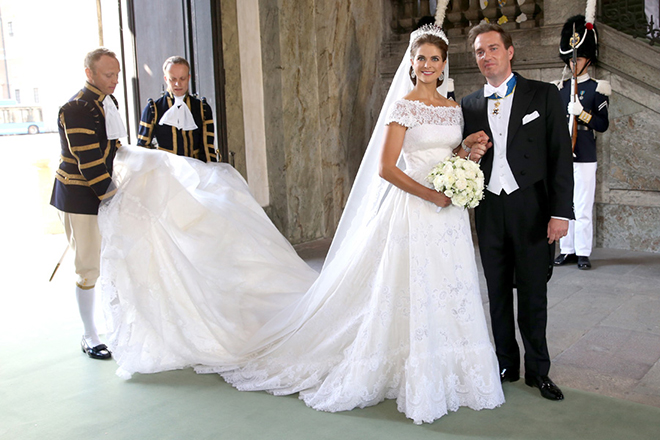 Свадьба принцессы Мадлен и Кристофера О'Нилла