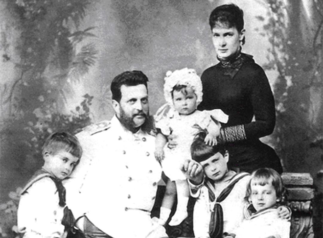 Великий князь Андрей Владимирович с родителями