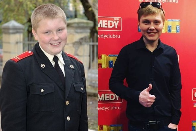 Павел Бессонов до и после похудения