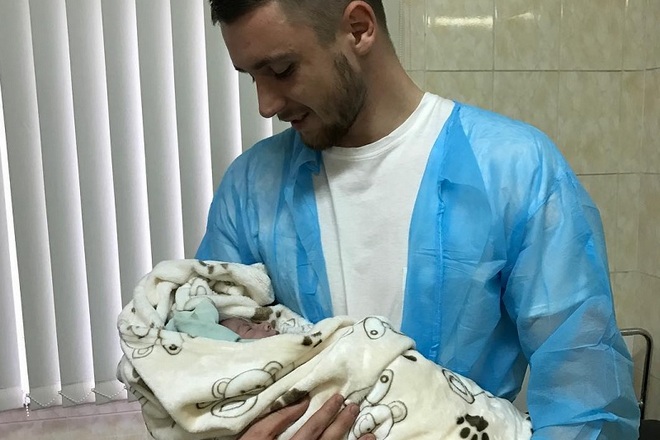 Александр Селихов с сыном