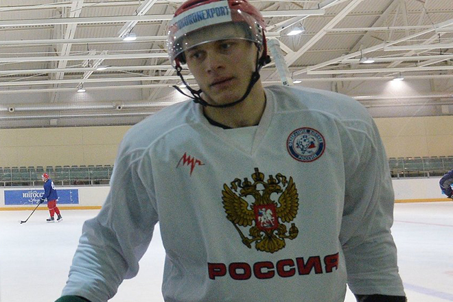 Владимир Ткачев в сборной России
