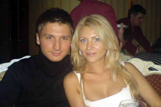 Оксана Аплекаева и Сергей Лазарев