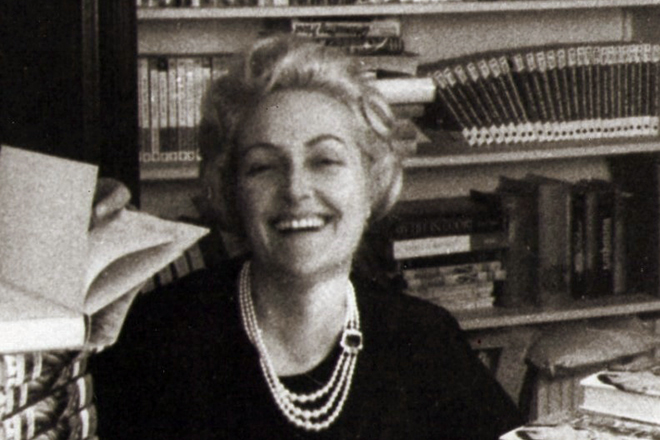 Писательница Жюльетта Бенцони