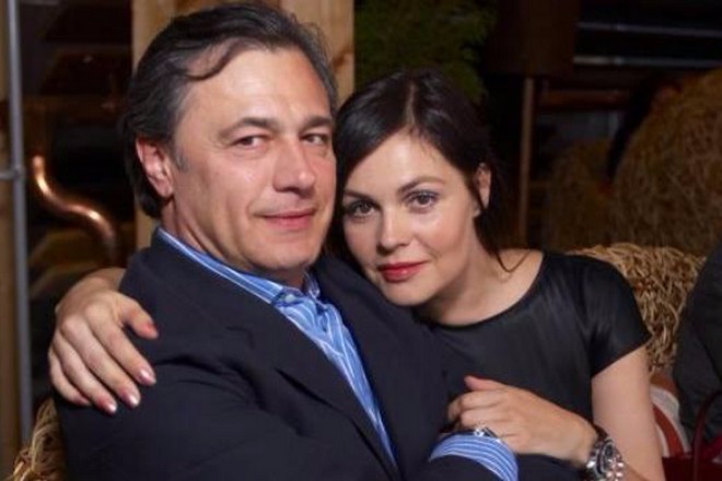 Екатерина Андреева и ее муж Душан Перович