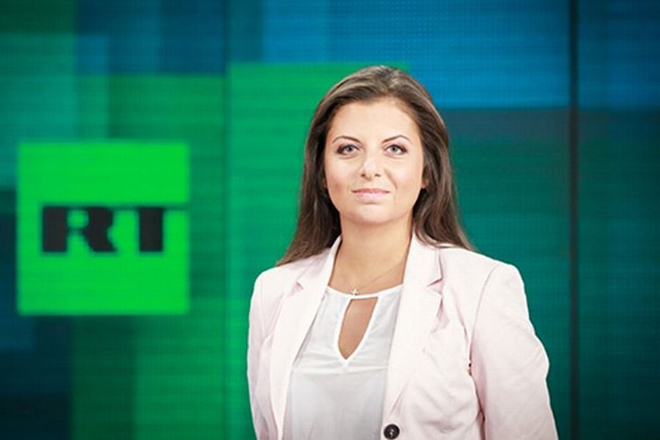Маргарита Симоньян на телевидении
