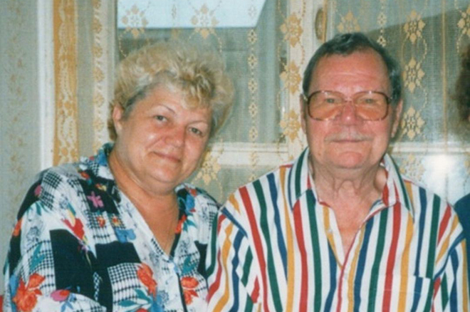 Михаил Пуговкин с женой