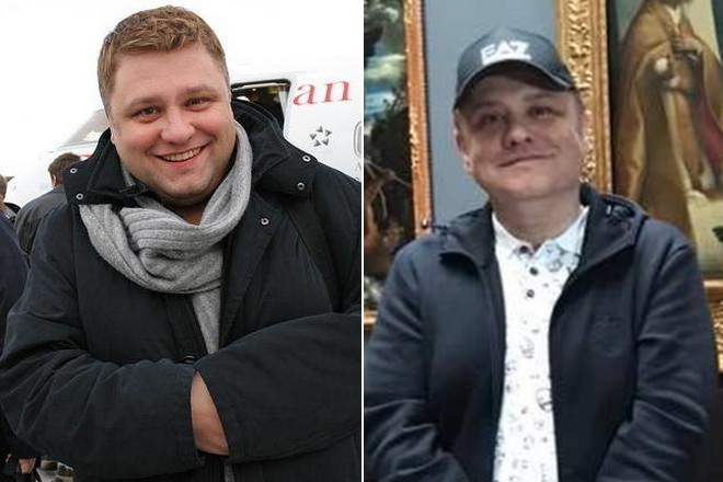 Сергей Майоров до и после похудения в 2018 году