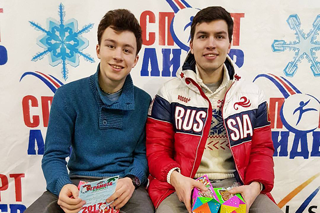 Дмитрий Алиев и его брат Алексей