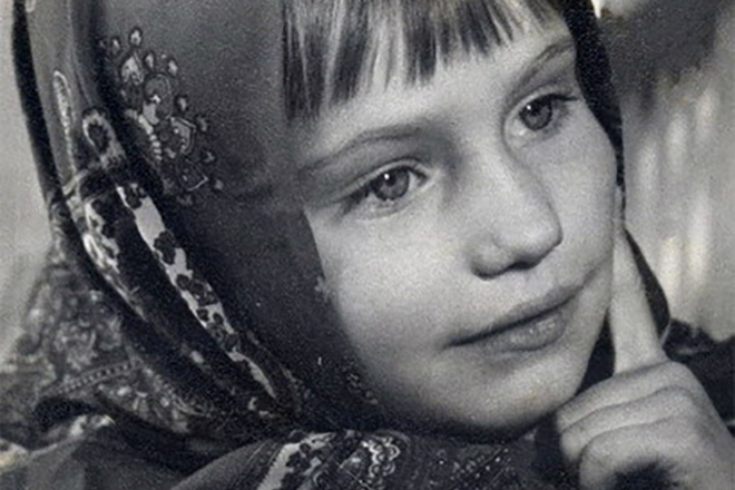 Ольга Прокофьева в детстве