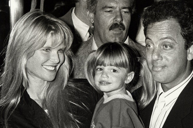 Билли Джоэл и Кристи Бринкли с дочерью