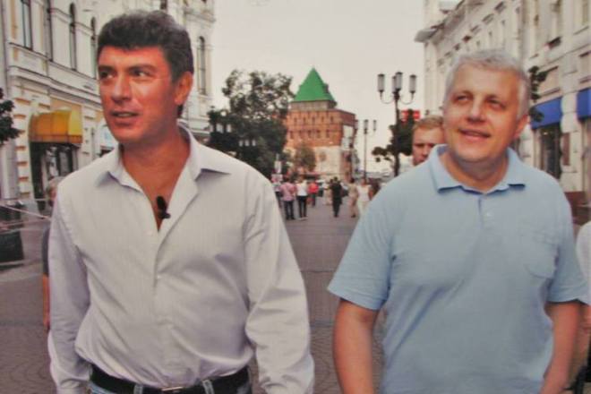 Борис Немцов и Павел Шеремет