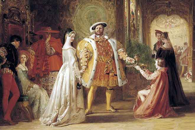 Первая встреча Анны Болейн и Генриха VIII