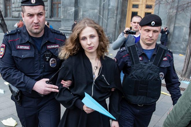 Марию Алёхину задержали в Крыму