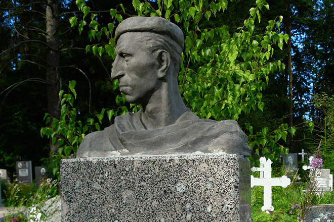 Могила Сергея Филиппова