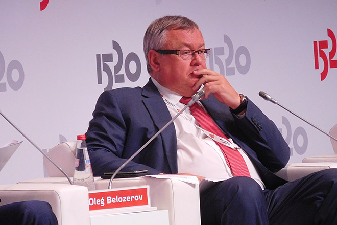 Андрей Костин в 2017 году