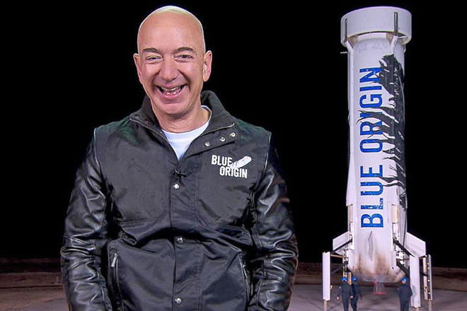 Джефф Безос основал аэрокосмическую компанию «Blue Origin»