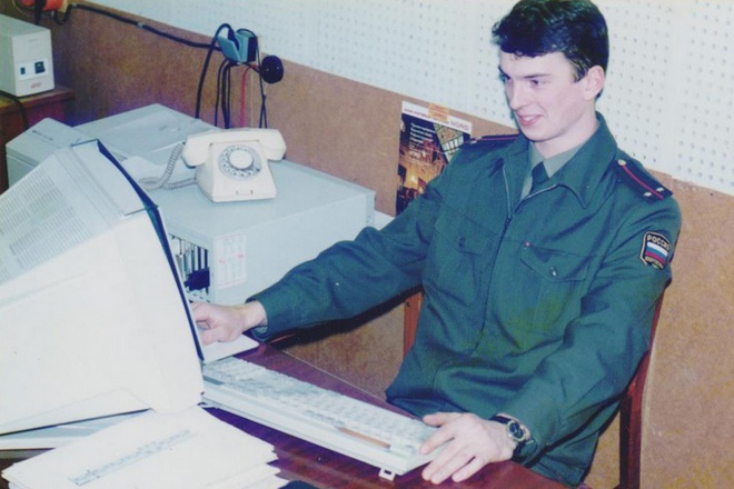 Андрей Климанов на военной службе