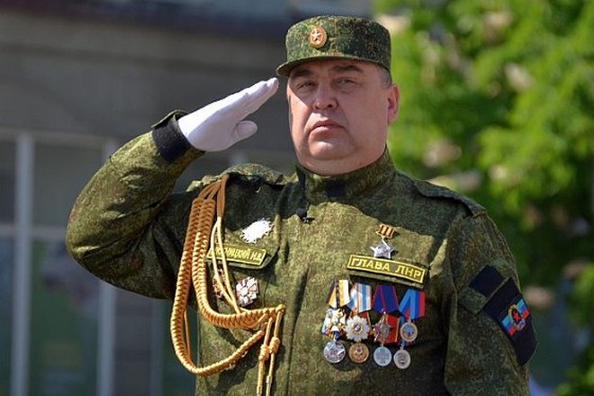 Игорь Плотницкий в военной форме