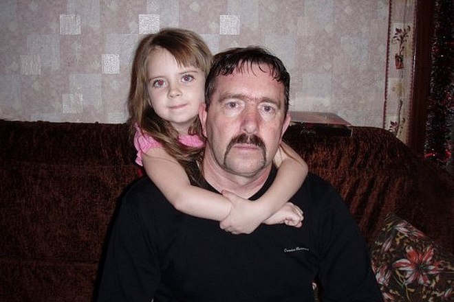 Владимир Ждамиров с дочерью