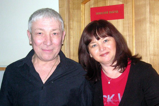 Леонид Телешев и его жена Елена