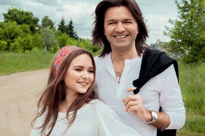 Дмитрий Маликов и его дочь Стефания