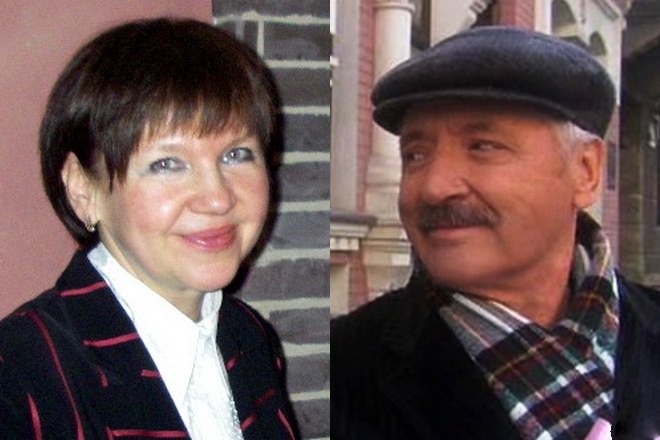 Алексей Сафонов и его жена Наталья Казначеева