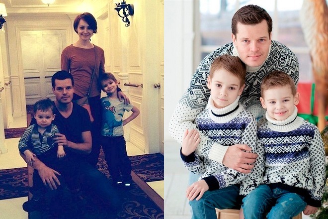 Илья Алексеев и его семья 