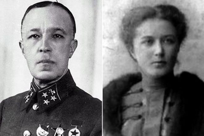 Дмитрий Карбышев и его жена Лидия