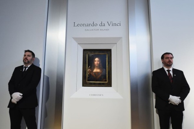Картина Леонардо да Винчи «Спаситель мира»